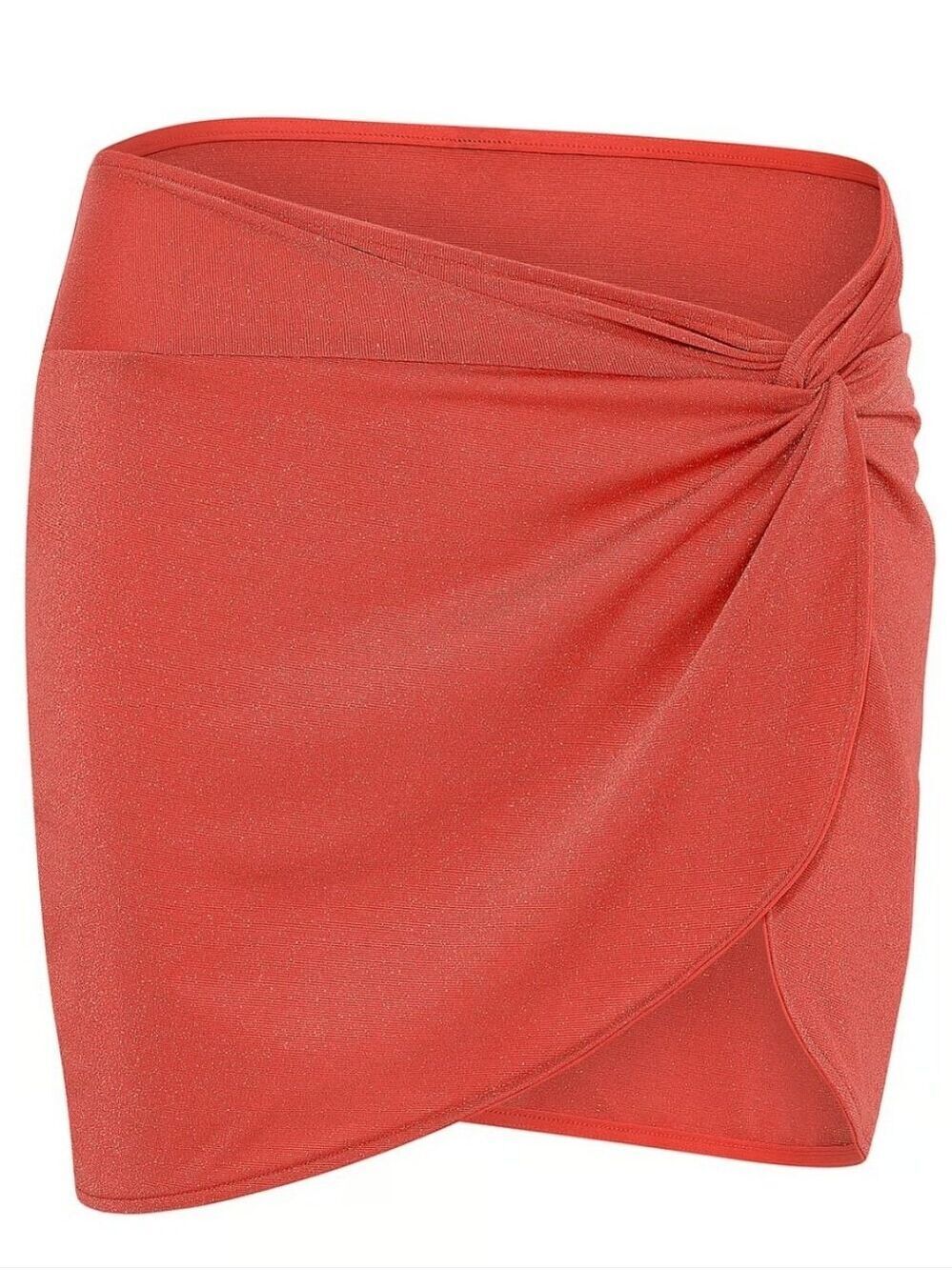 Victoria's Secret Shimmer Shirred Mini Skirt Large Extra Large